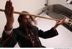 JAKUB STANDING POSE WITH SPEAR